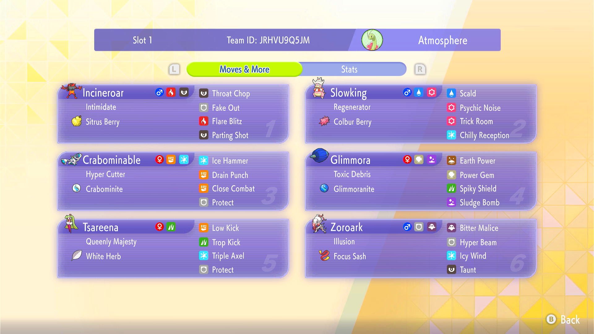 Atmosphere's Master Ball Crabominable Room screenshot 2