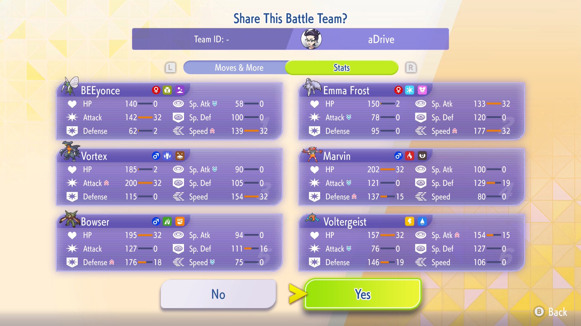 aDrive's Mega Beedrill Balance screenshot 2