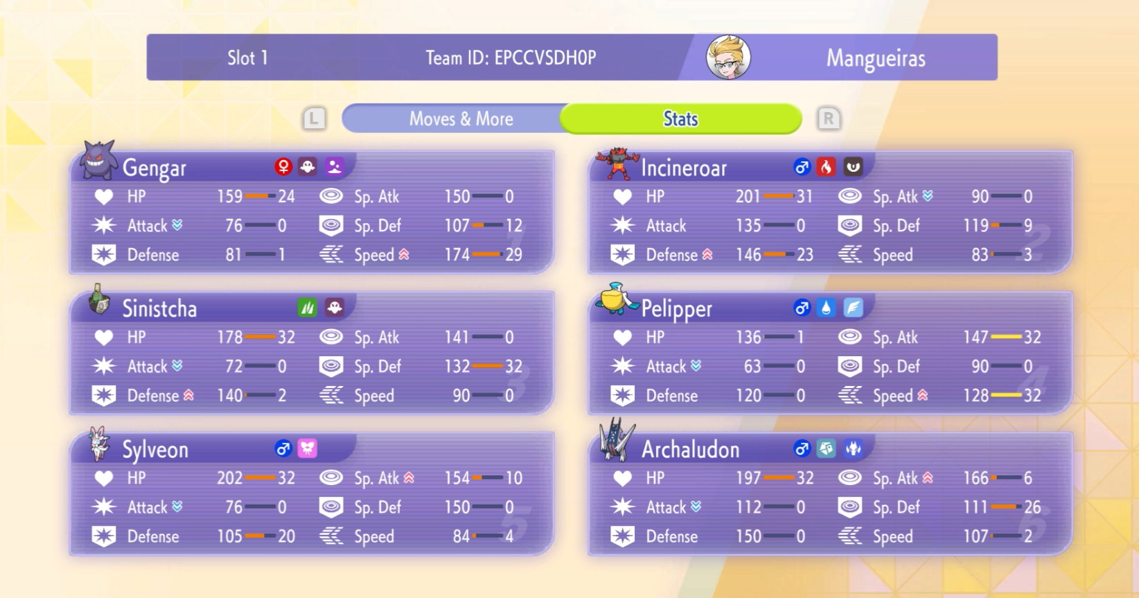 EmbC's Warm Up Gengar Rain screenshot 3
