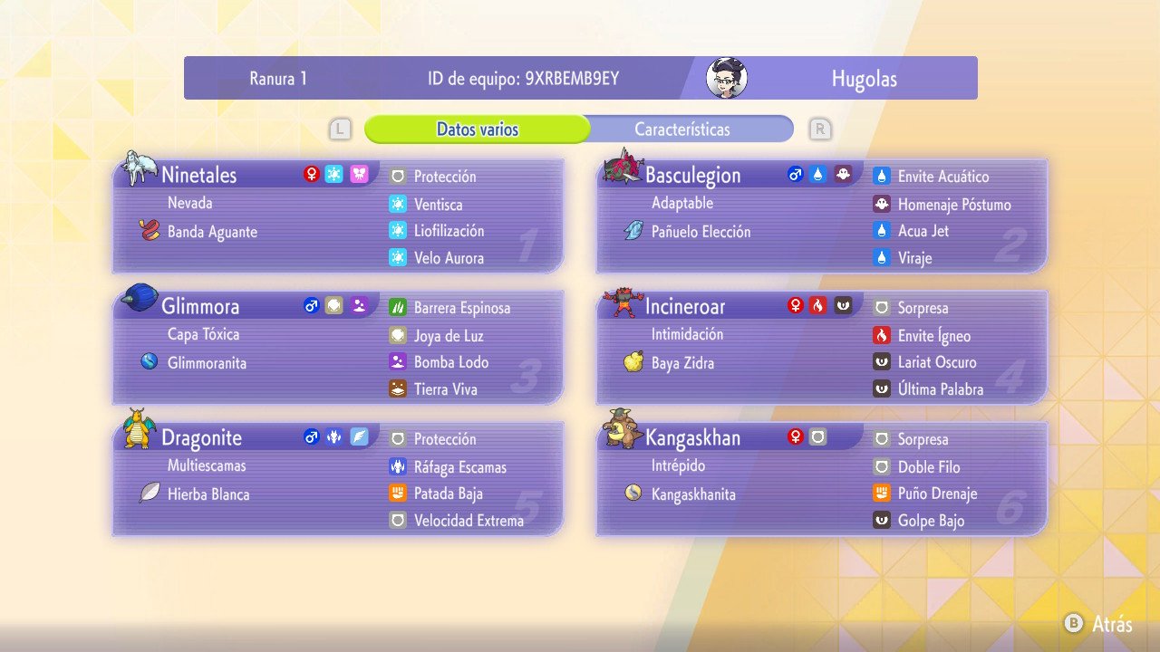 Hugolas' Glimmora Kangaskhan Balance preview