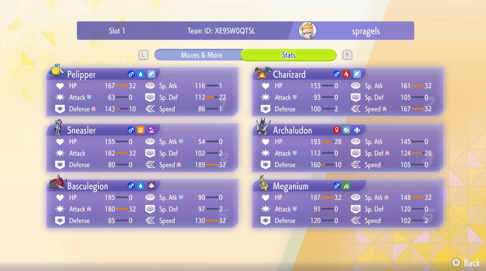 spragels' Charizard Meganium Master screenshot 2