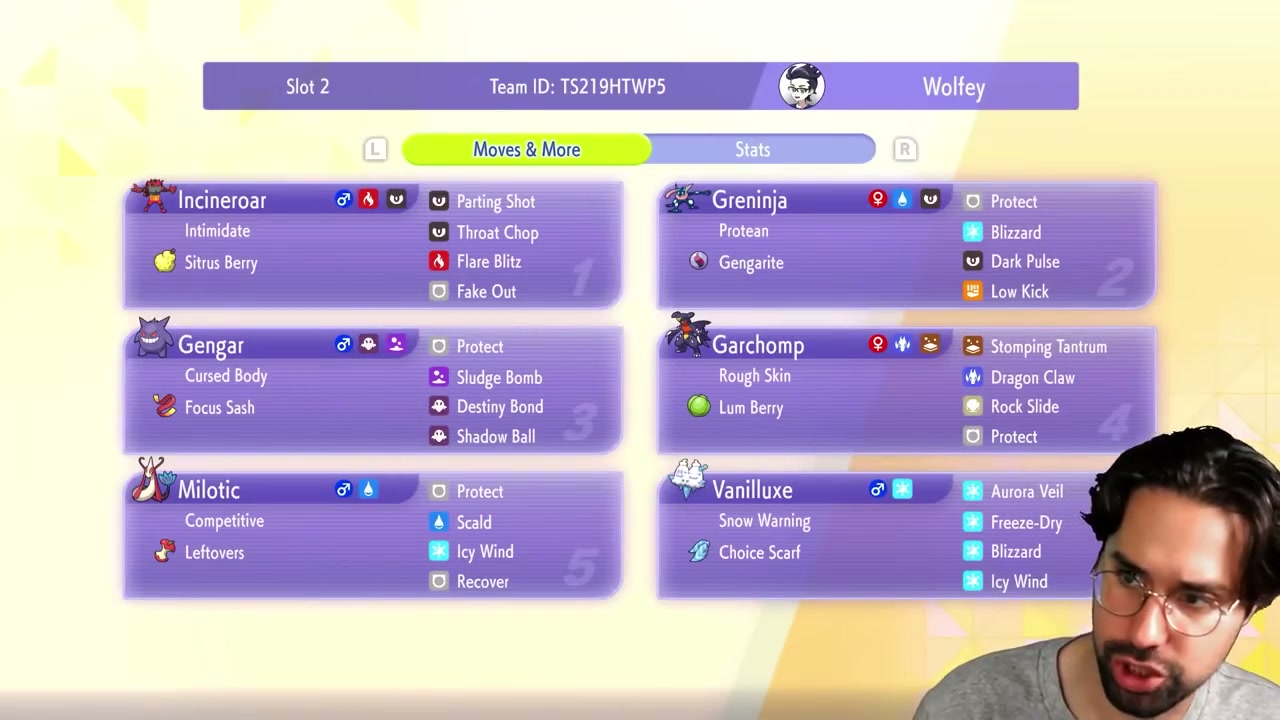 Wolfey's Greninja Vanilluxe Snow preview