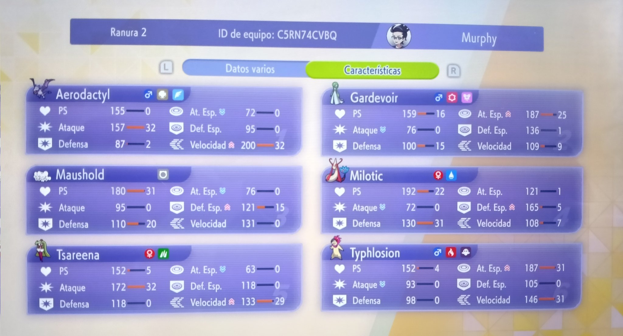 krlos_cb's Gardevoir Typhlosion screenshot 2