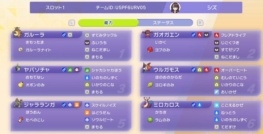 sasisu's Kangaskhan Kommo-o Team preview
