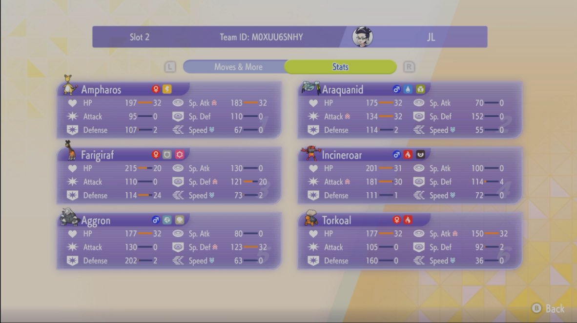 yesmess72837's Ampharos Aggron Trick Room screenshot 2