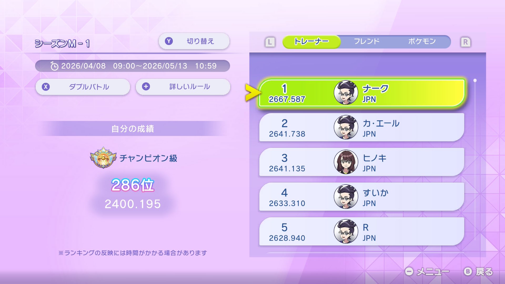 Yunittoyuni's Kangaskhan Aerodactyl Team screenshot 2