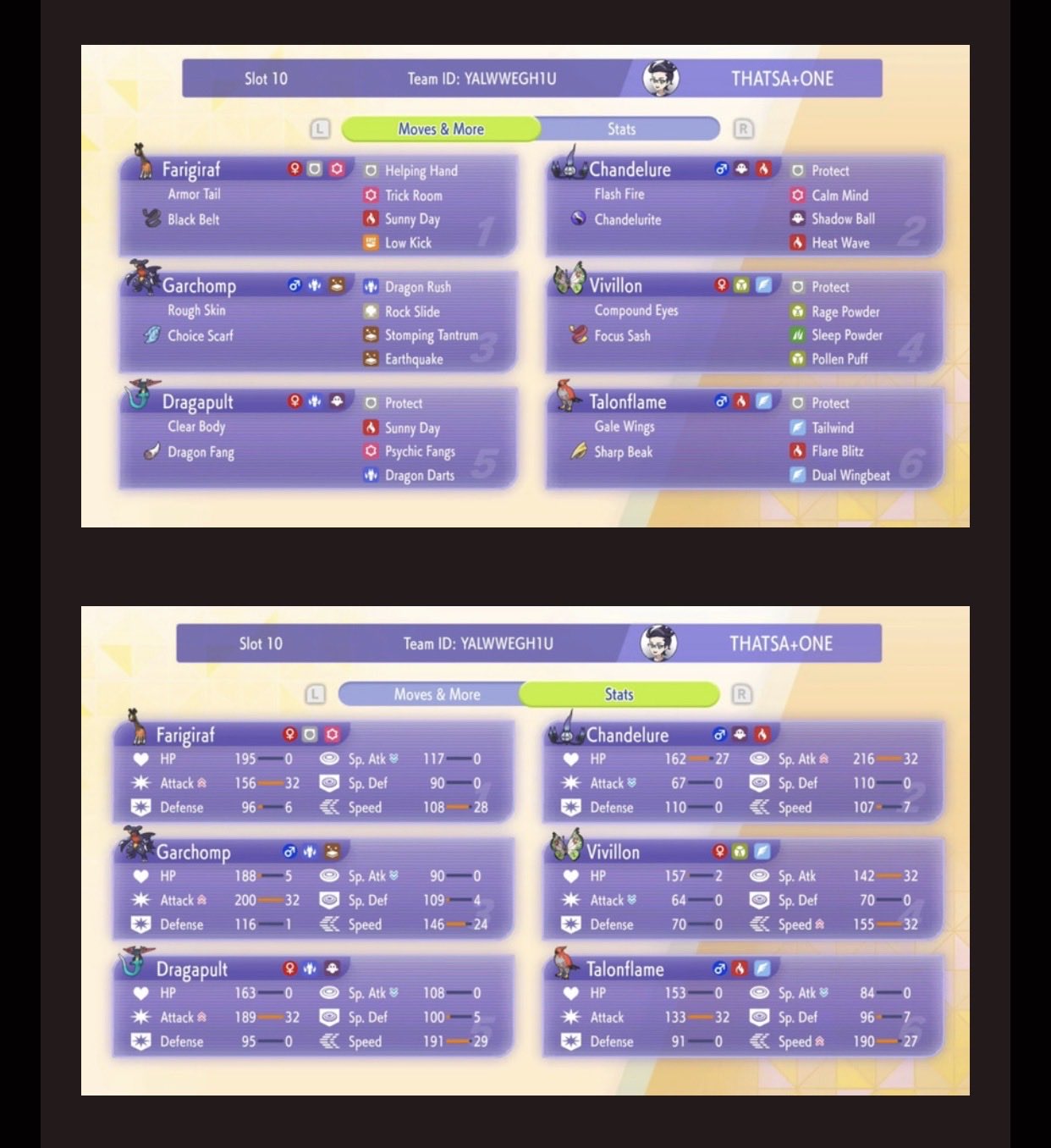 THATSAplusONE's Mega Chandelure Side Event Team preview