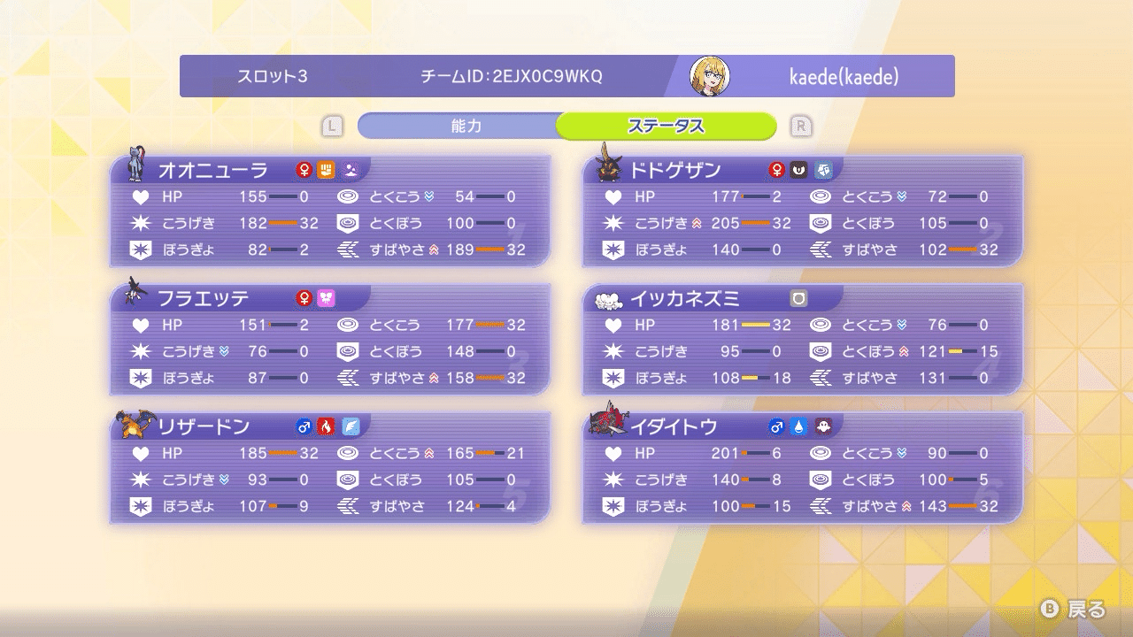 0101fe_'s Floette Charizard Maushold PJCS Team screenshot 3