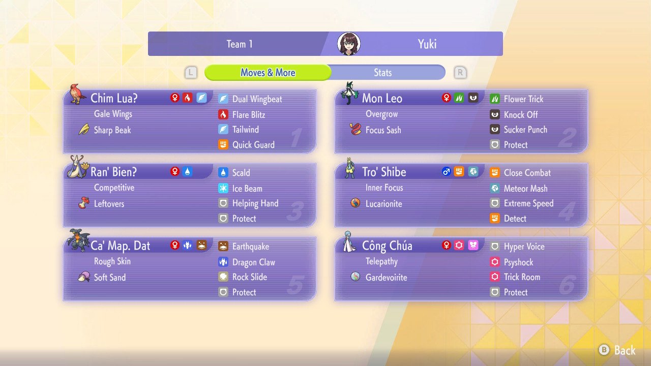 M. Khoa Nguyen's Gardevoir Lucario Team screenshot 2