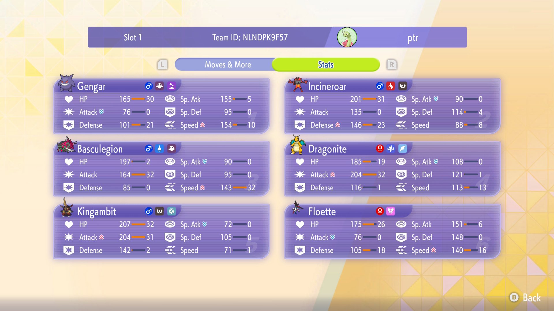 ptr_vgc's Thailand MBL Runner Up Team screenshot 2