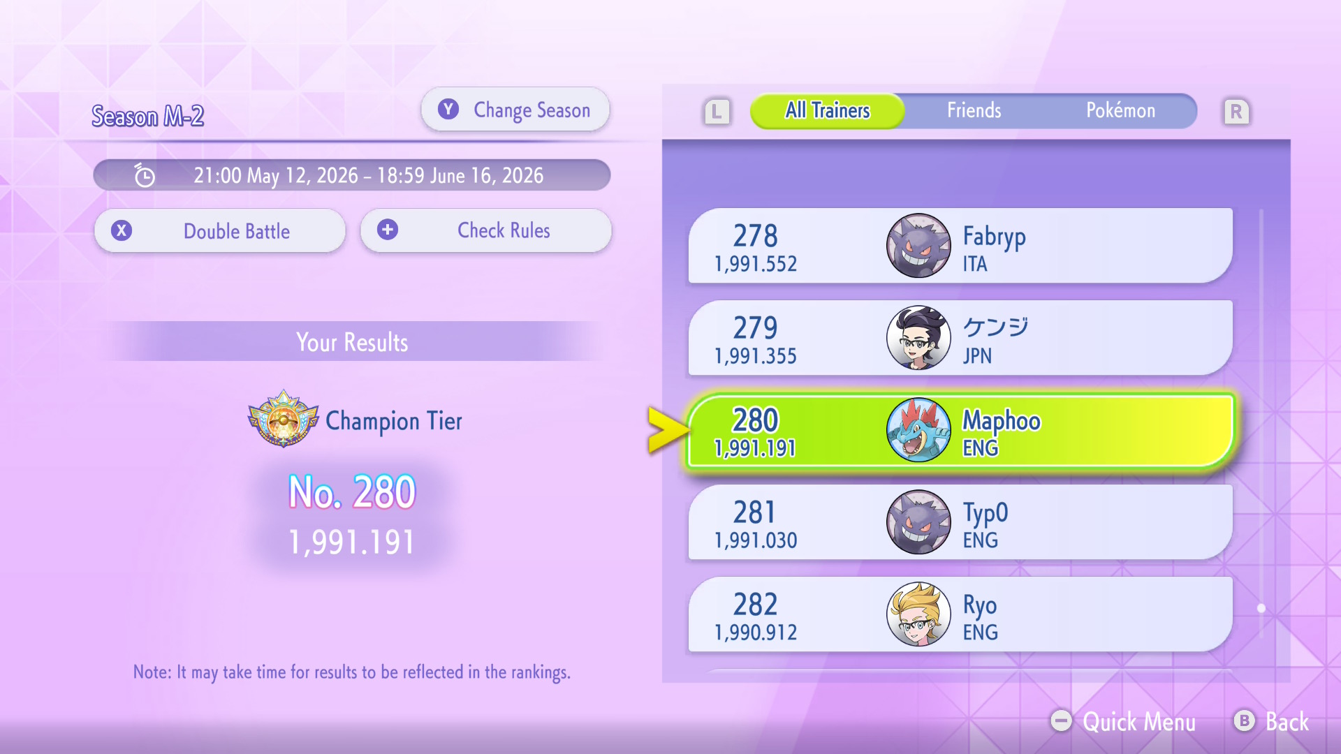 megamaphoo's Floette Tyranitar Team screenshot 2