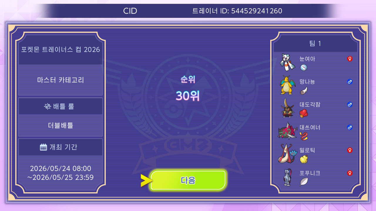 Jung CID's Korea PTC Top 32 Team preview
