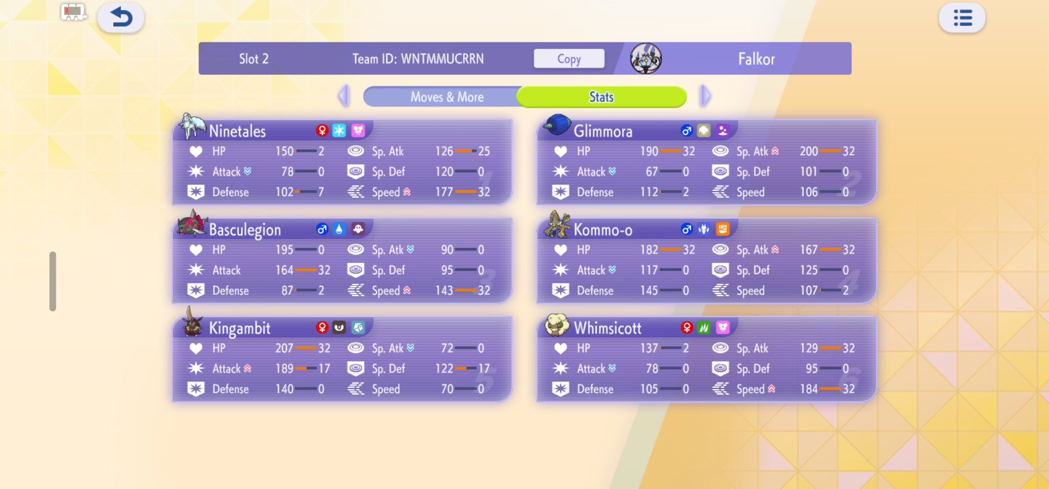Falkor's Ninetales Balance screenshot 2