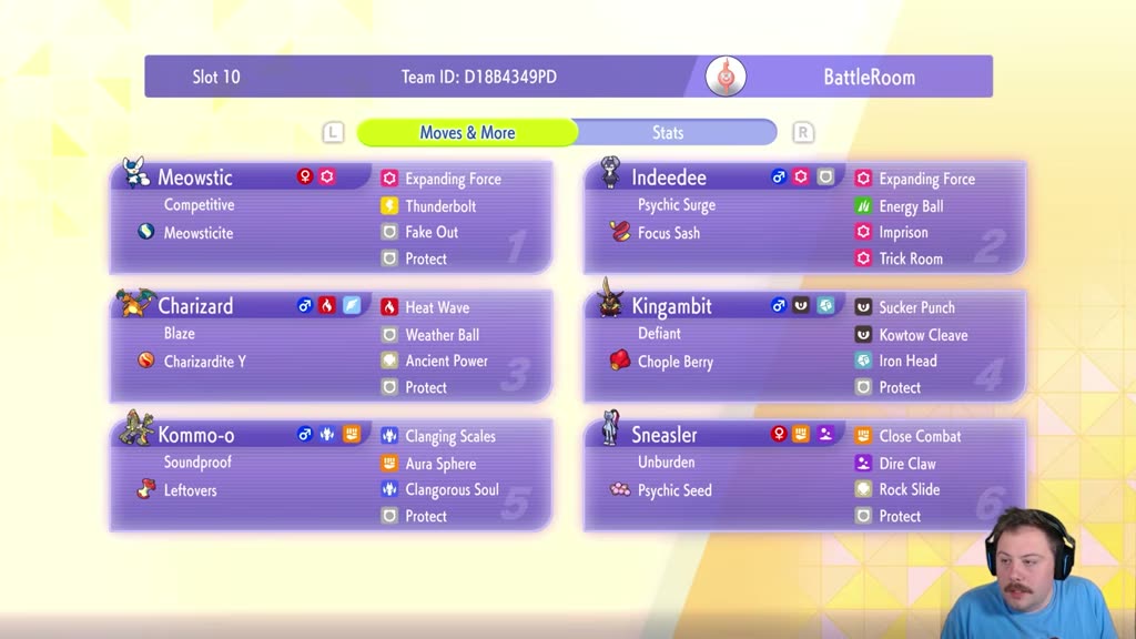 Mega Meowstic Trick Room Team preview