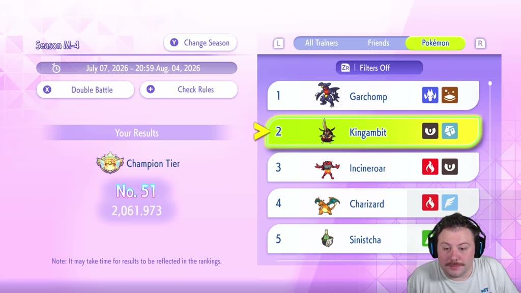 Yoshima P's Staraptor Sand Team screenshot 2