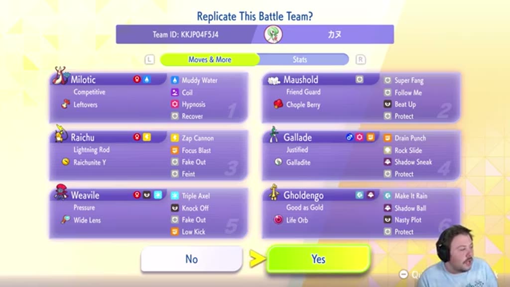 Barudoru's Milotic Mega Gallade Doubles preview