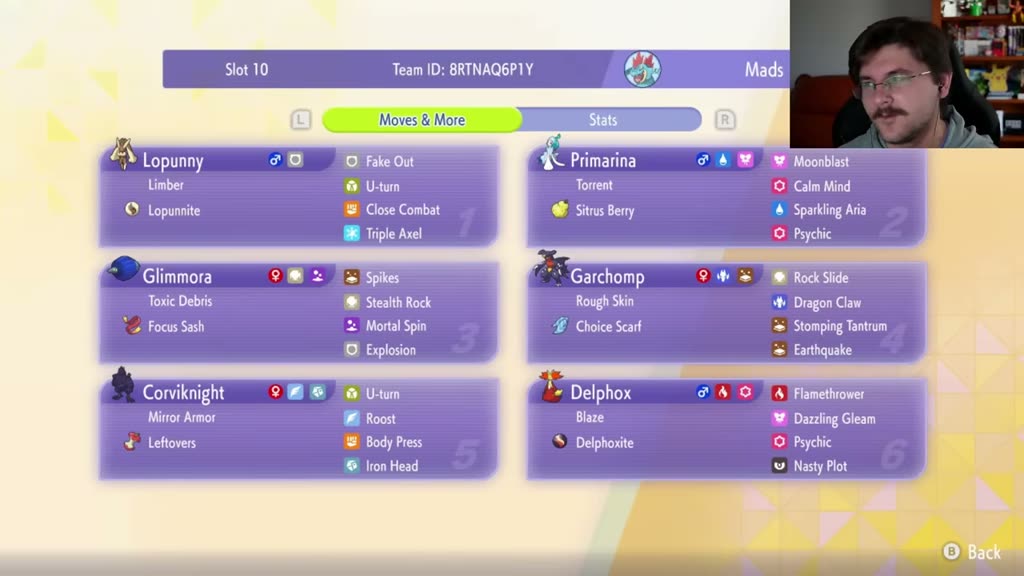 ChampionMads' Lopunny Delphox Singles preview