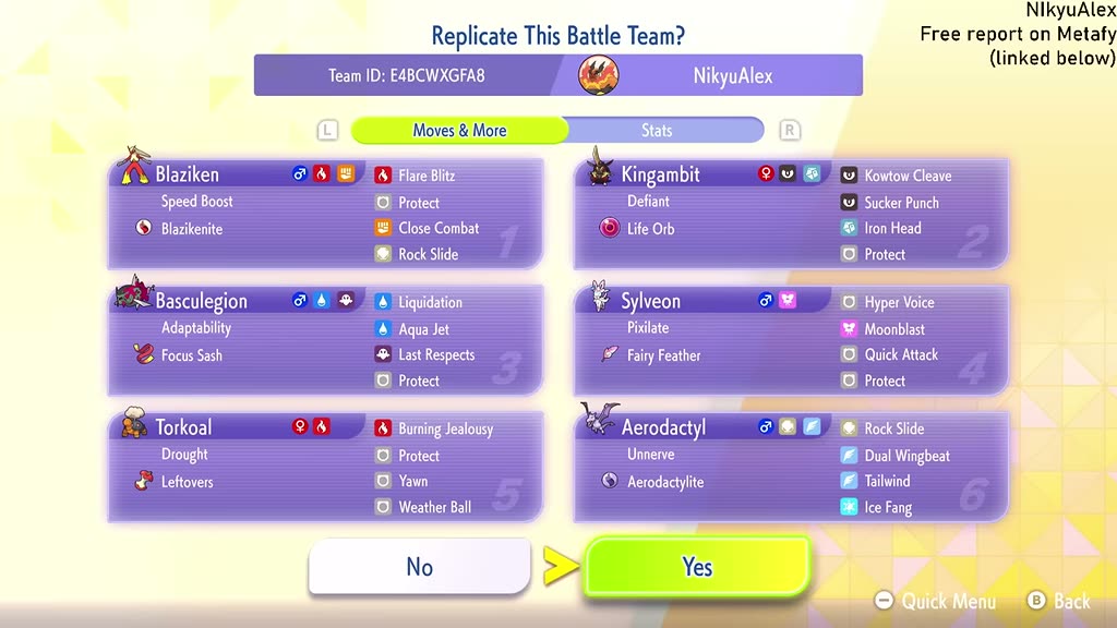 NikyuAlex's Blaziken Sun Offense preview