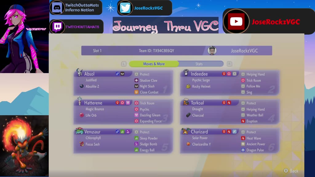 JoseRockzVGC's Mega Absol Regulation M-C Team preview