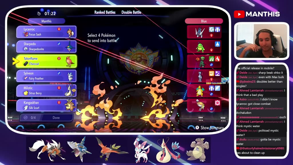 Manthis' Mega Sharpedo Ranked Team screenshot 3