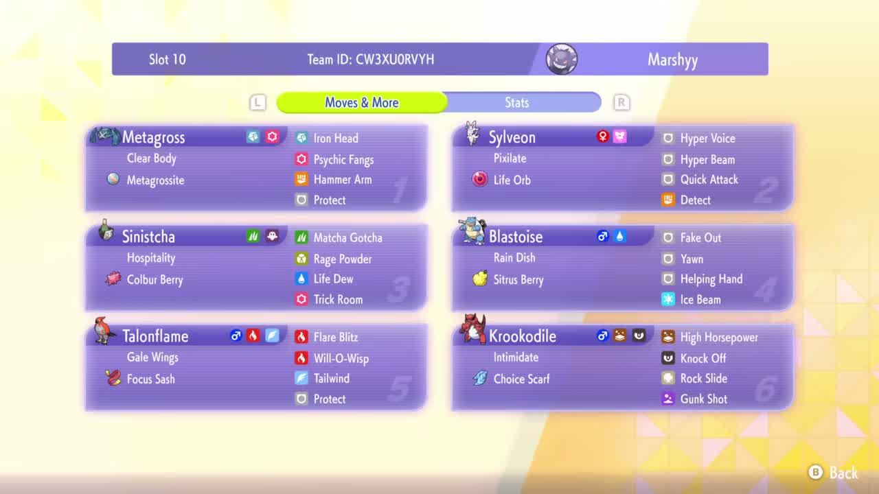 Marshyy's Mega Metagross TailRoom screenshot 1