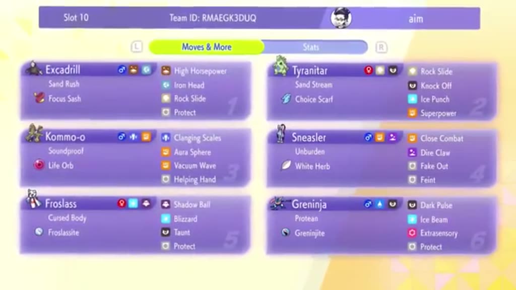 Mega Greninja Doubles Team screenshot 1