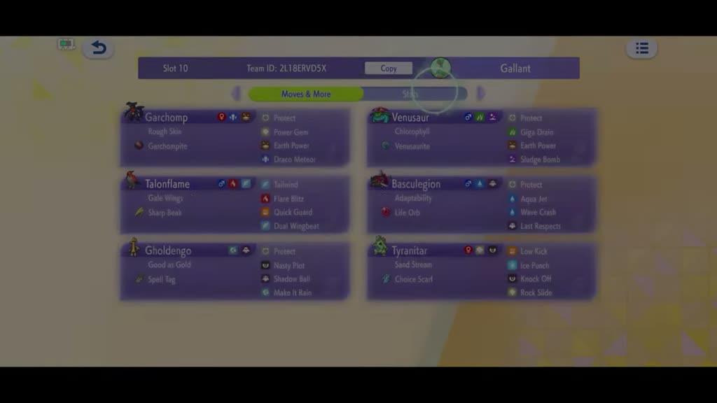 Mega Garchomp M-B Ranked Team screenshot 1