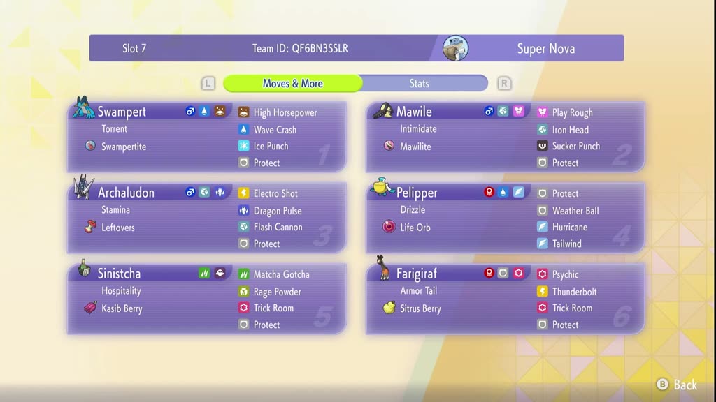 Super Nova's Mawile Swampert Rain screenshot 1