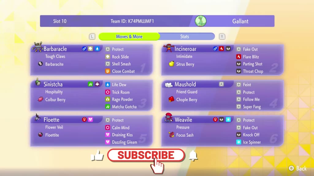 Mega Barbaracle Ranked Team screenshot 1