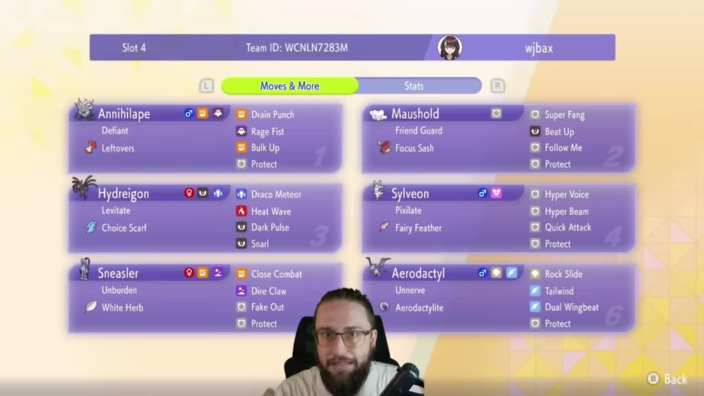 wjbax's Aerodactyl Annihilape preview