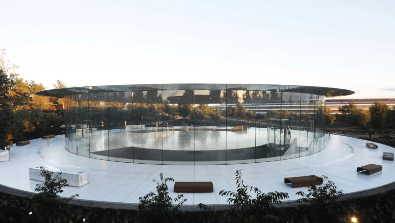 terrazzo - Terrazo en Espacios Emblemáticos. Parte 3: Teatro Steve Jobs Theater en Apple Park