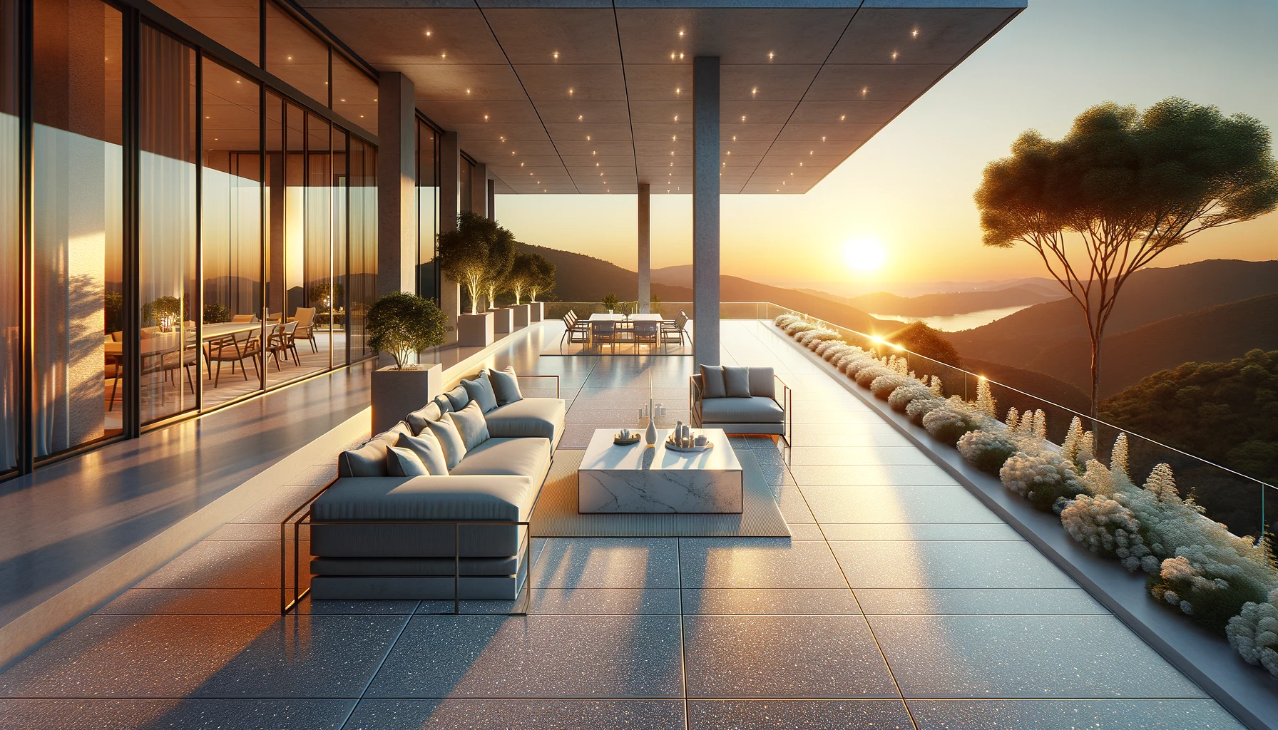 terrazzo - Diseño innovador de exteriores con terrazo