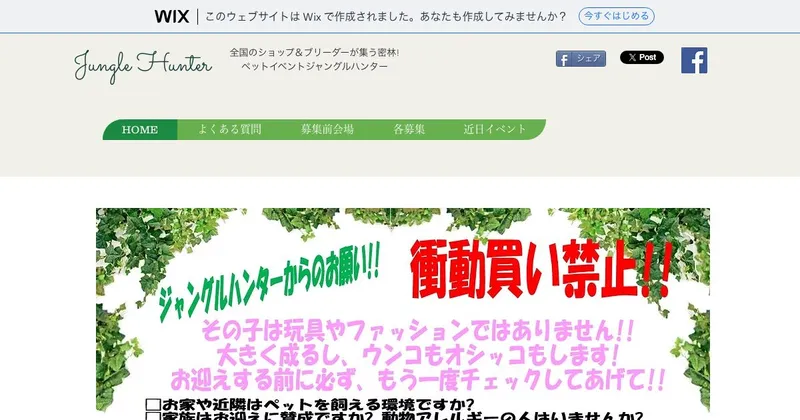 ジャングルハンター in豊橋（6月）