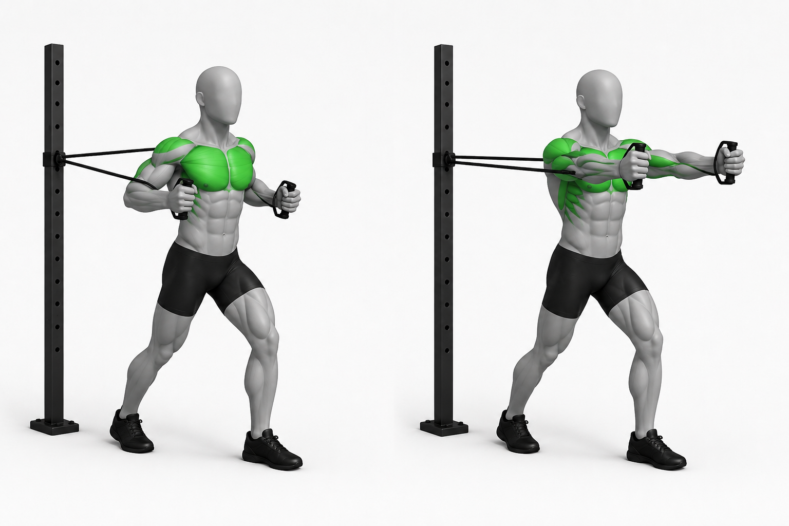 Chest Press (Band) exercise demonstration