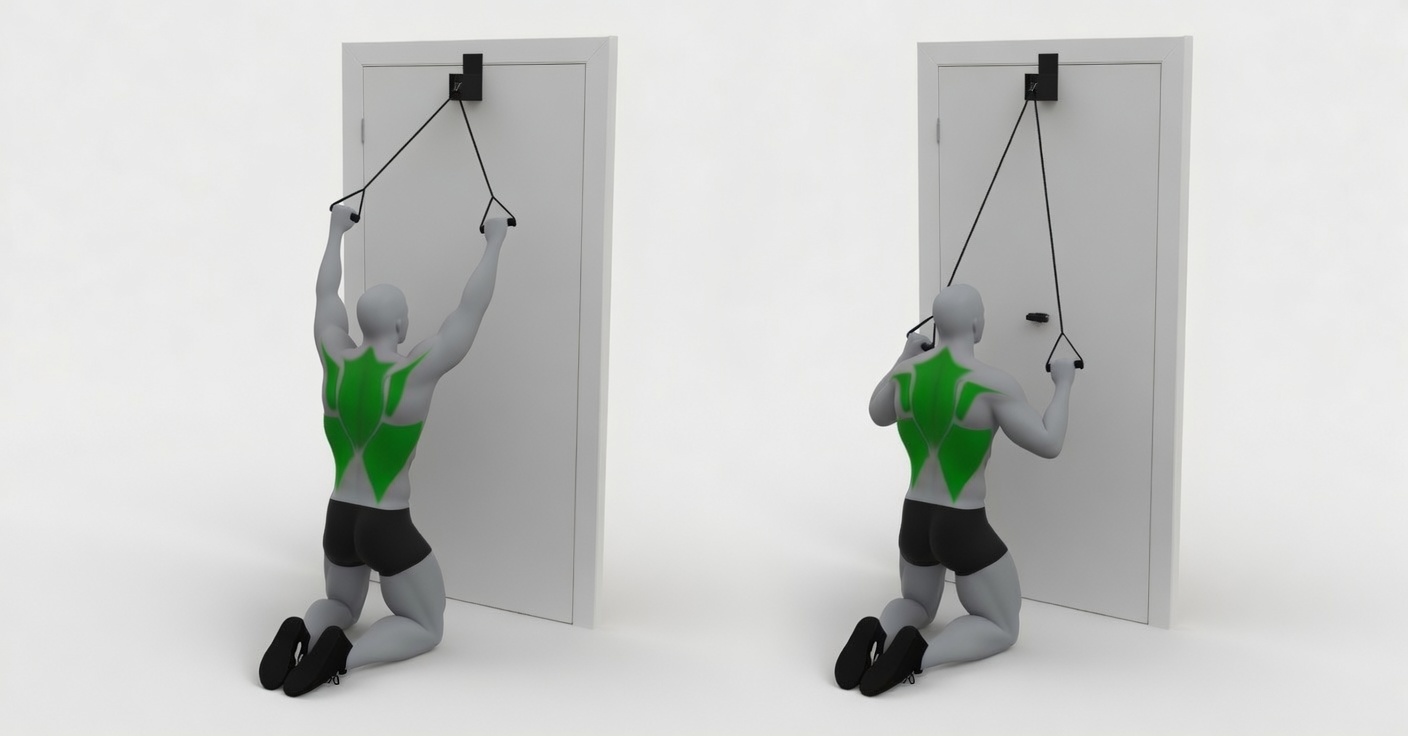 Lat Pulldown (Band) exercise demonstration