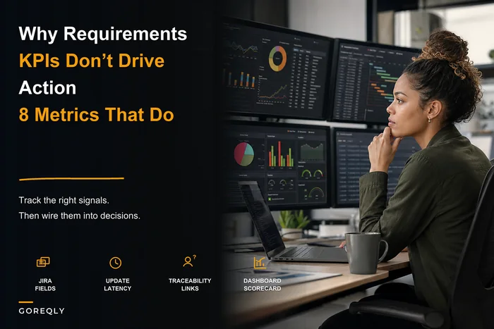 Most requirements KPIs don't drive action — 8 operational metrics and how to wire them