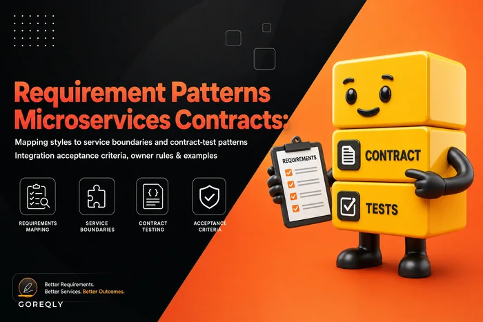 Requirement patterns for microservices: contracts, owners and integration acceptance criteria