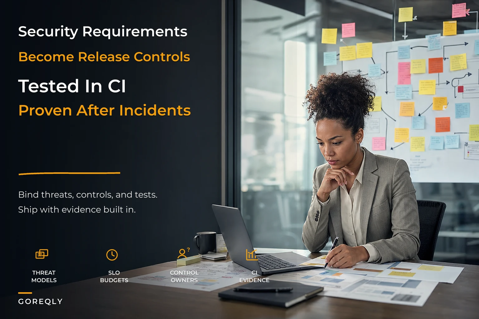 Security requirements operating model for product teams