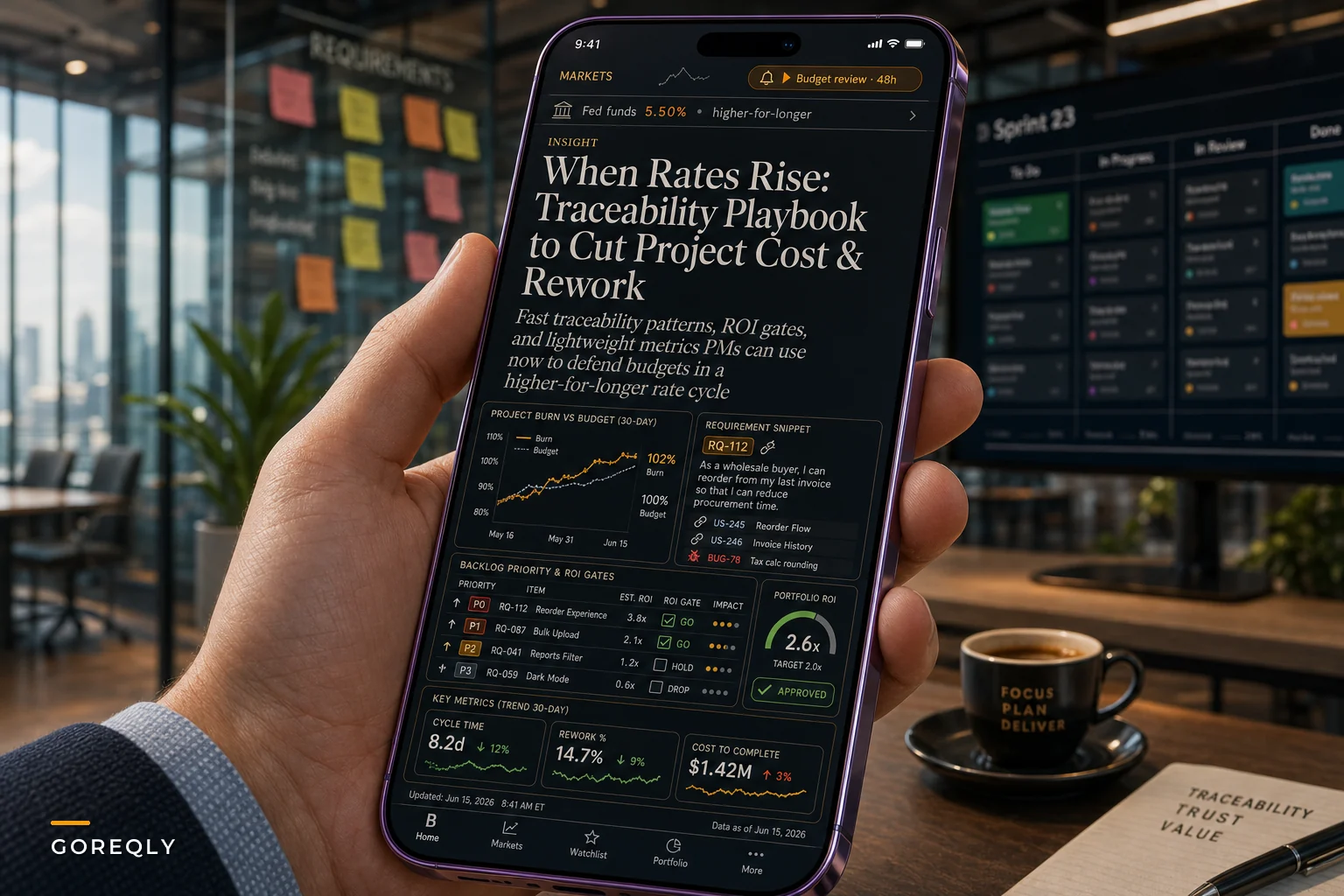 When Rates Rise: A Requirements Traceability Playbook to Cut Project Cost and Rework