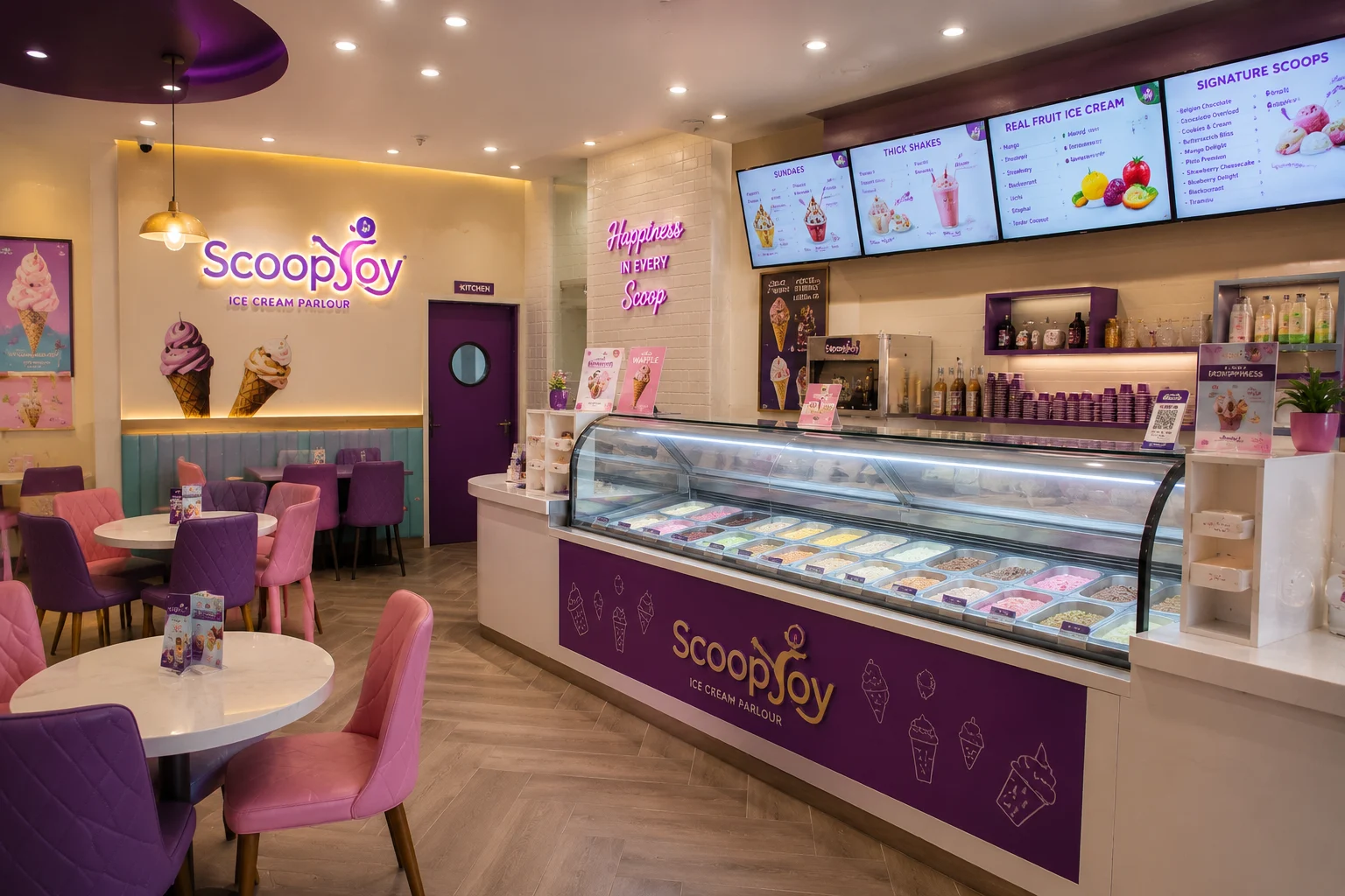 ScoopJoy Ice Cream Parlour