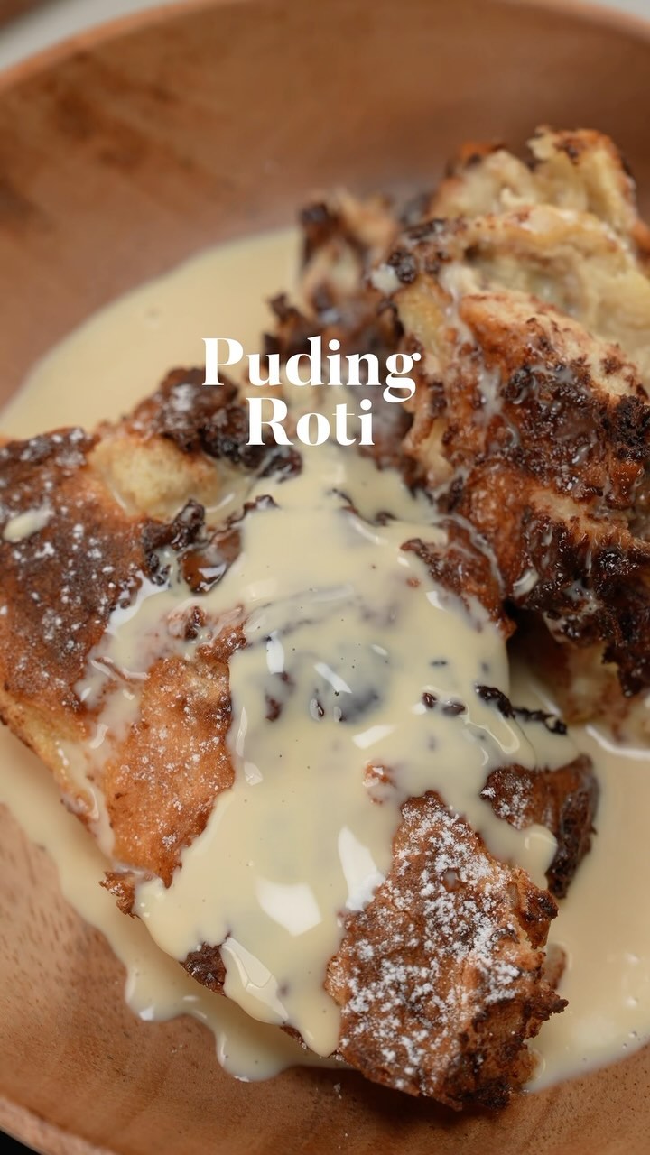 Puding Roti & Kuah Kastard thumbnail
