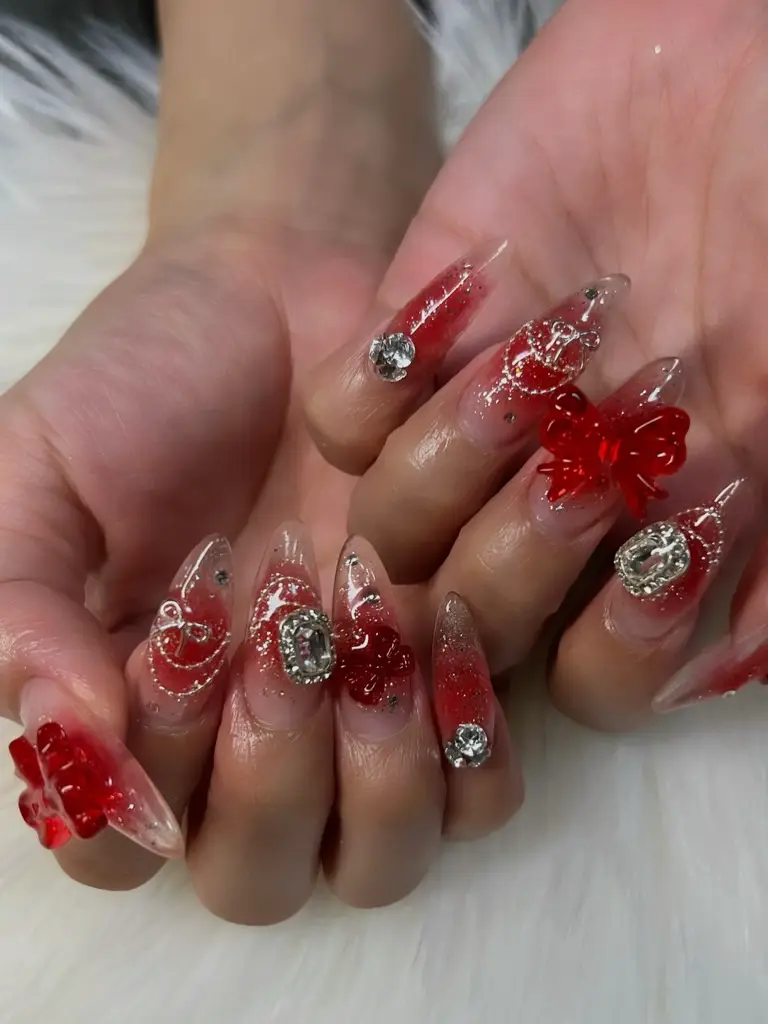 【すすきの/フィルイン/ジェルネイル/長さだしネイル】Nail 0410