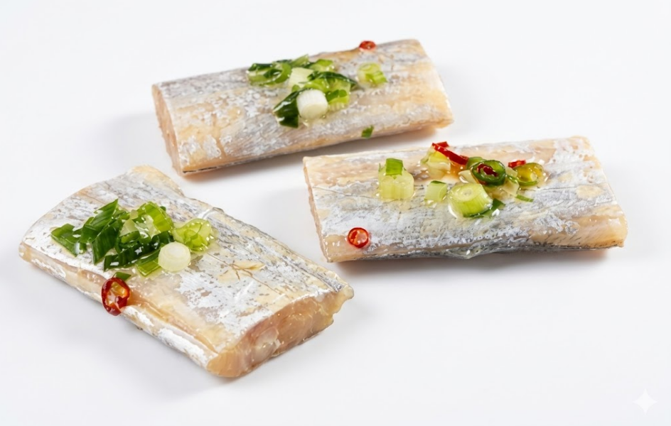 太刀魚白醬油漬