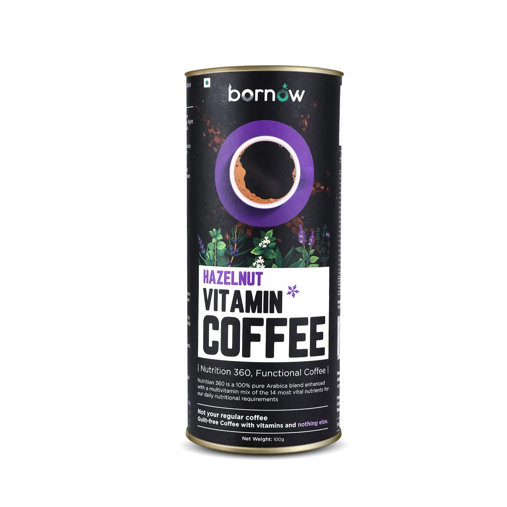 100g, Hazelnut Vitamin Coffee