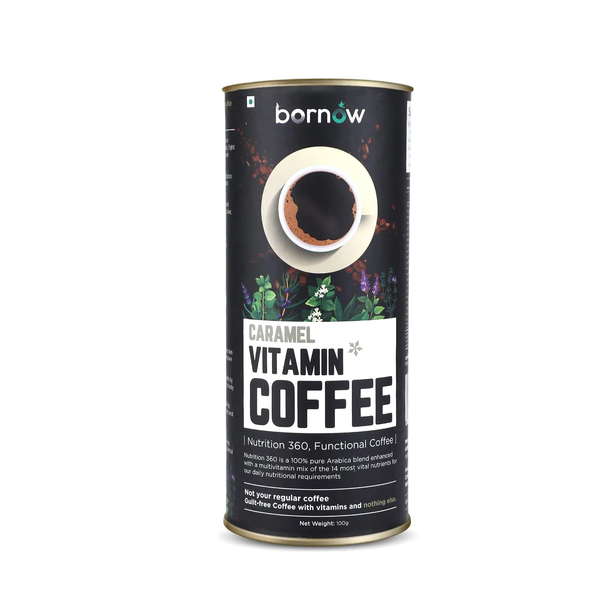 100g, Caramel Vitamin Coffee