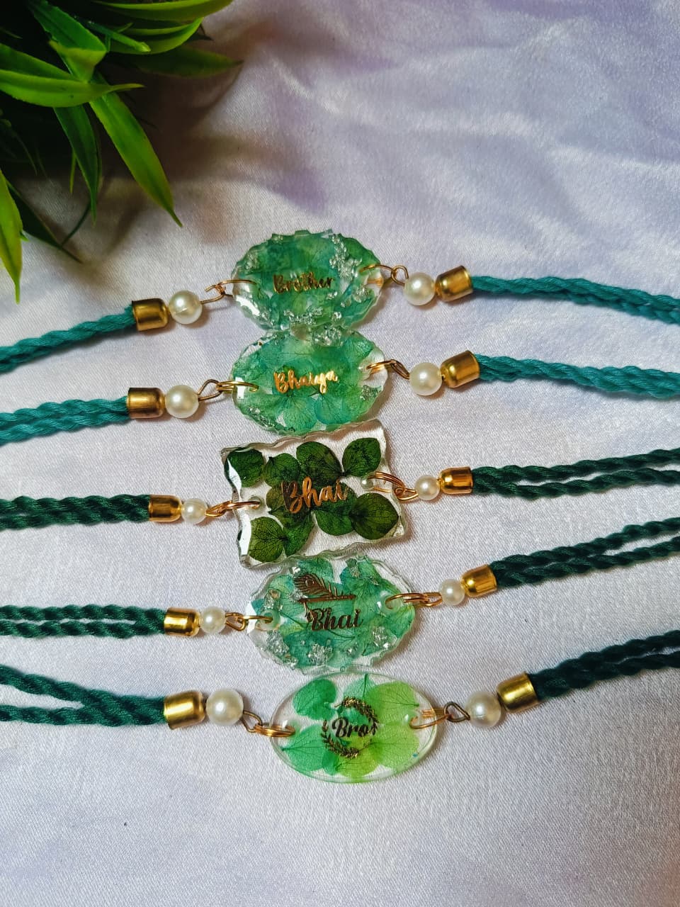 Resin Rakhi Collection - Premium Handcrafted Collection
