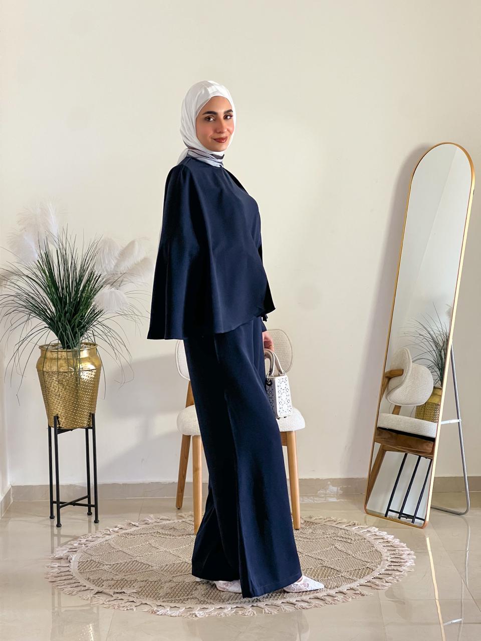 formal suit in navy blue 2