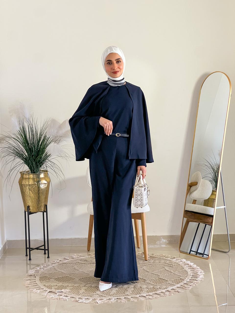 formal suit in navy blue 3