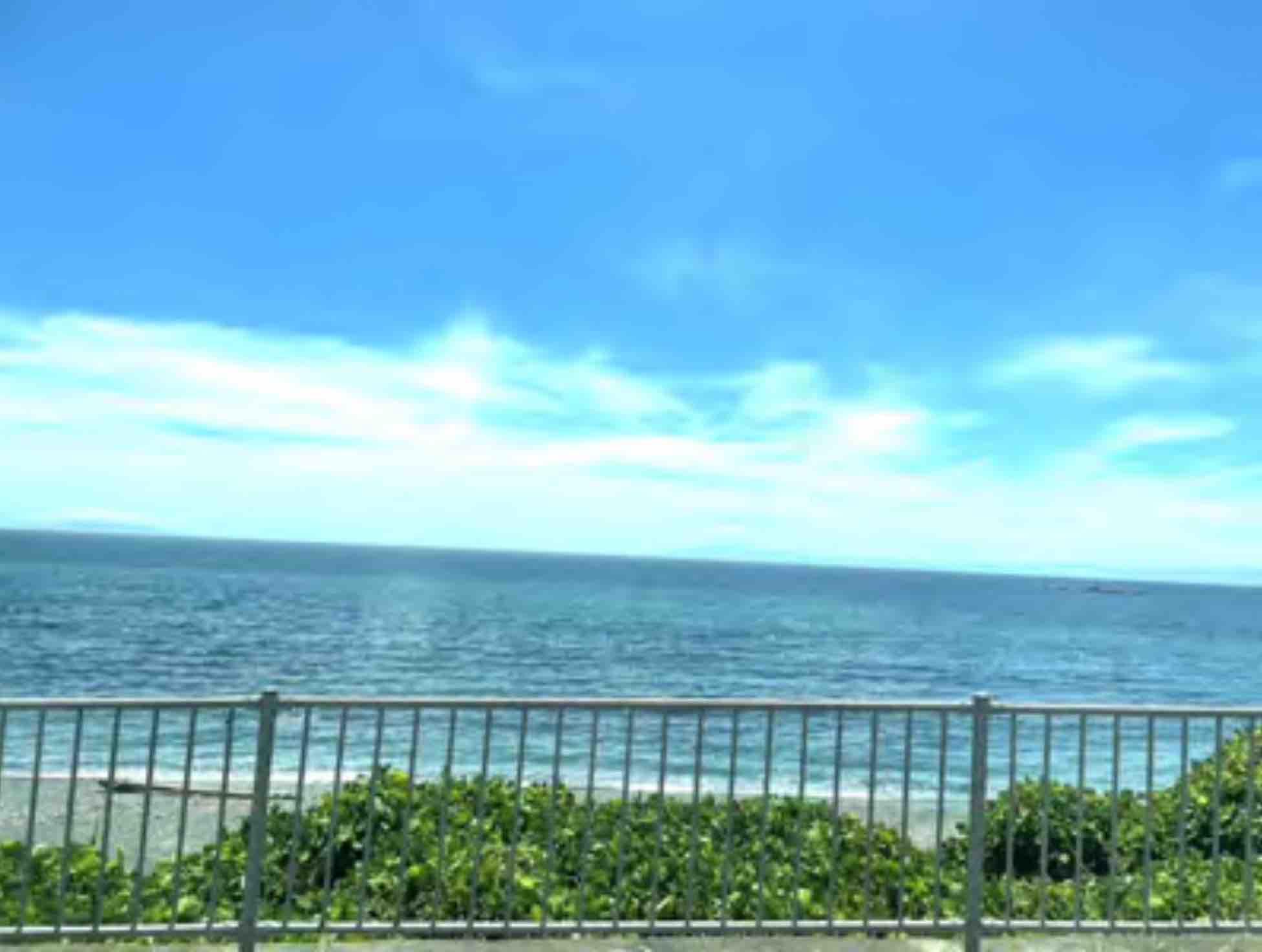 横須賀市秋谷の物件の周辺 海岸線の景色