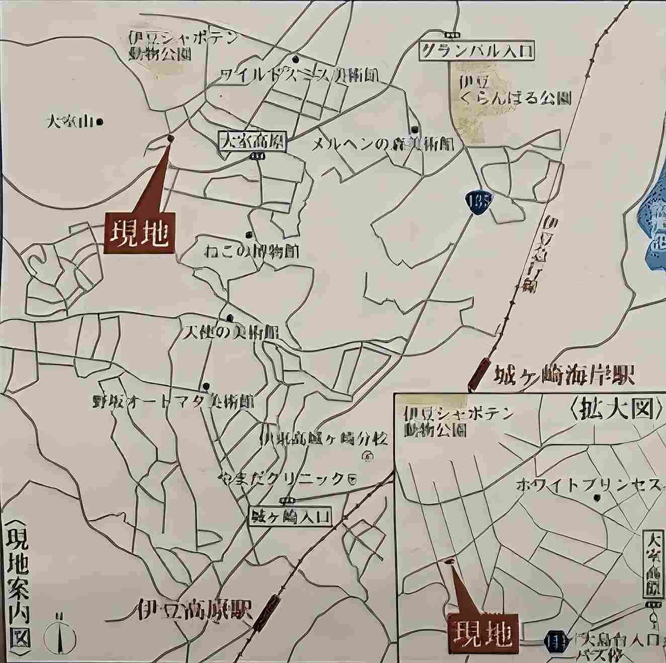 大室高原中古別荘の周辺地図